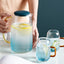 Ensemble de carafes à jus résistant à la chaleur de grande capacité