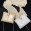 Sac de Soirée en Acrylique Blanc Perle de Luxe pour Femmes