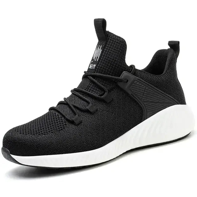 Chaussures de travail protectrices à embout en acier pour hommes