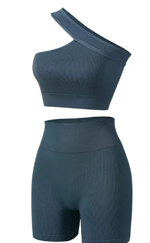Soutien-gorge de sport off-shoulder pour femmes - Élégant et confortable
