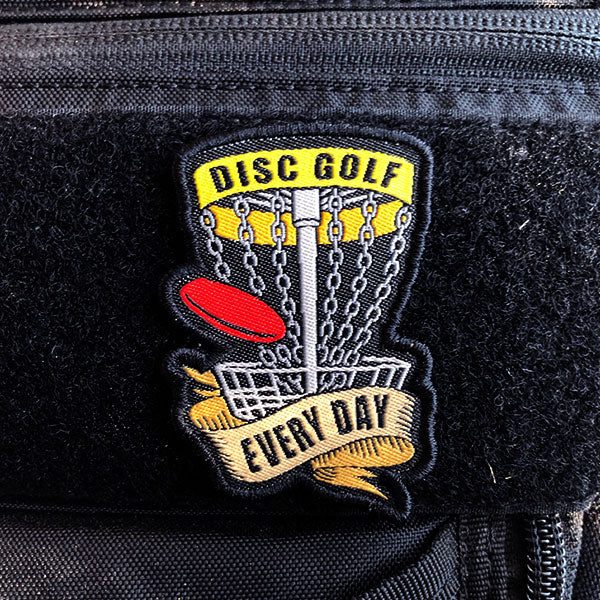 Disc Golf Every Day - Premium Embroidered Patch
