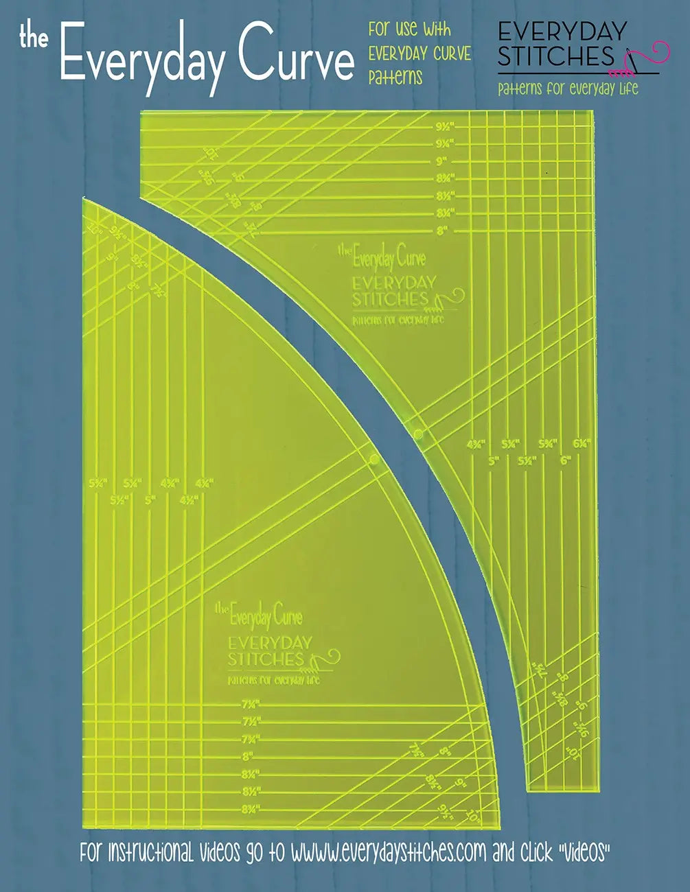 Conjunto de Plantillas de Curva Diaria para Acolchar