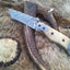 Titan Edge Damascus Steel Tanto Folding Knife with Bone Handle – Your Ultimate EDC Companion - Korvel
