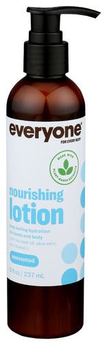 Everyone Nourishing Lotion, Unscented - 8oz Hydrating Moisturizer - Korvel