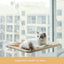 Hamac suspendu pour chat avec ventouses