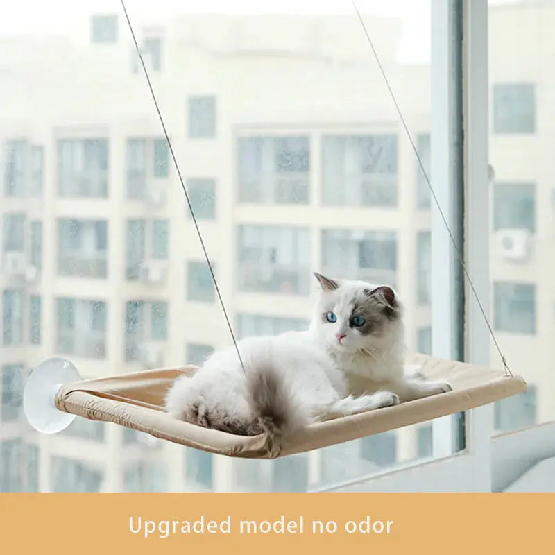 Hamac suspendu pour chat avec ventouses