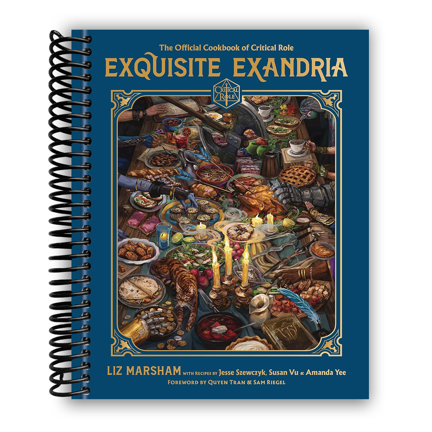 Exquisite Exandria: The Official Cookbook of Critical Role (Spiral-bound) - Korvel
