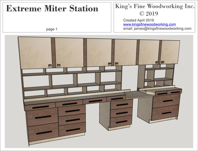 Extreme Miter Station Plans for Custom Woodworking