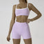 Conjunto de Yoga con Tirantes y Color Contrastante