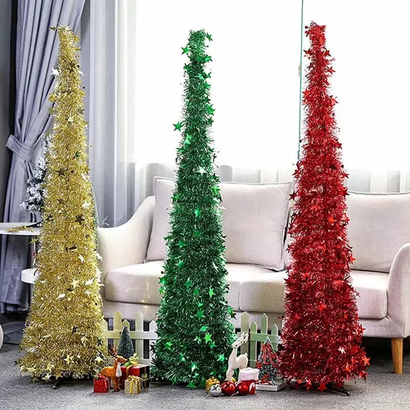 Arbre de Noël pop-up premium pour une décoration de fête sans effort