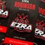 Ezra Robinson Disc Golf Pin - Premium Metal Backer