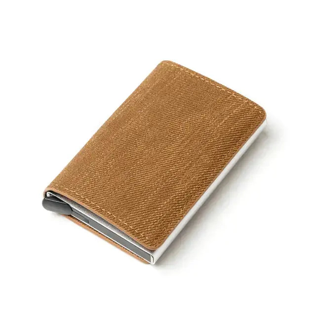 Porte-cartes en cuir pour homme premium avec protection RFID