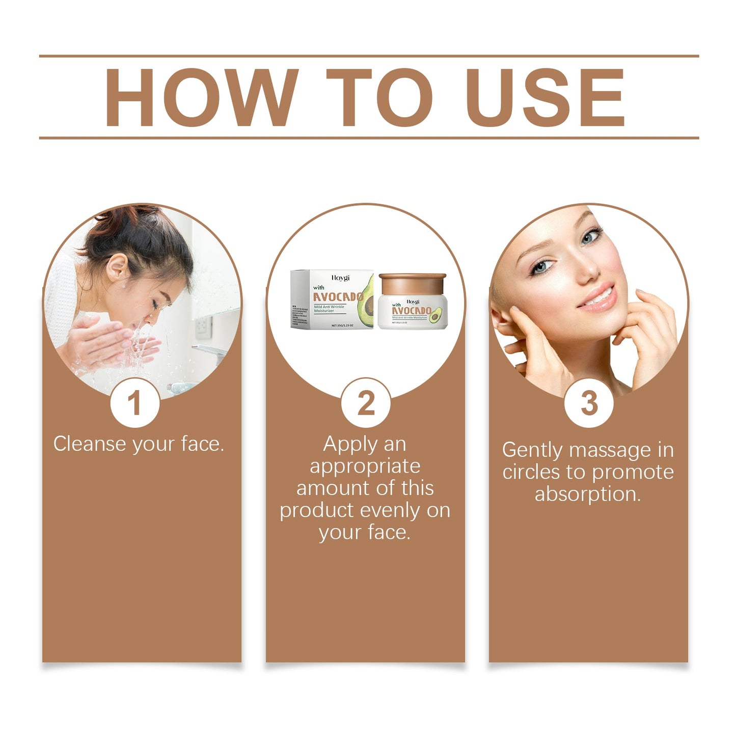 Avocado Moisturizing Cream for Soft and Hydrated Skin