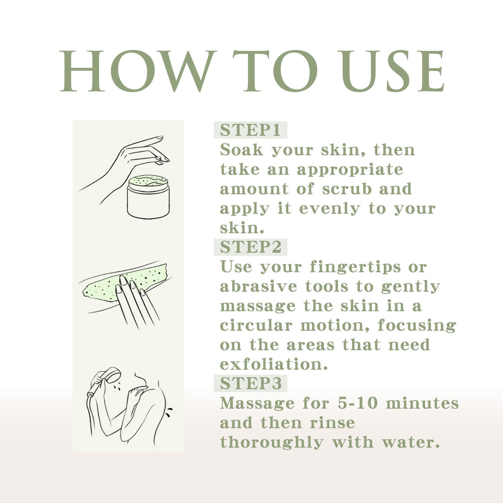 Avocado Ice Cream Scrub, Moisturizing, Hydrating, Cleansing And Exfoliating Body Scrub - Korvel
