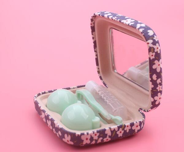 Cute Eyelash Case for Strip False Eyelashes Portable Lash Cases for Pretty Girl Smart Eyelash Tools - Korvel
