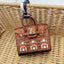 Small house bag mini window pendant headphone bag lipstick car key backpack backpack decoration - Korvel