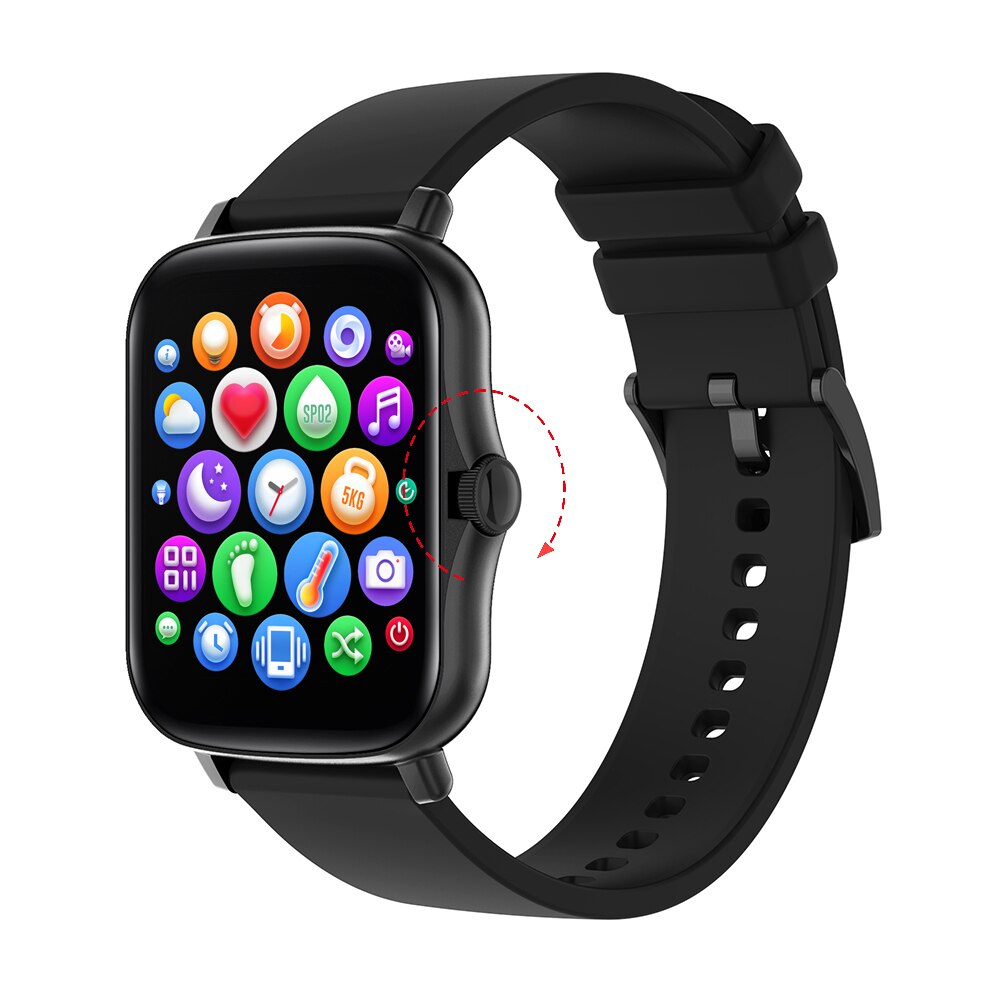 SENBONO Smart Watch Men IP67 Waterproof Clock Sports Supports 1.7'' Fitness Tracker PK P8 Women Smartwatch for IOS Android - Korvel