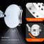 multi-function shower top spray rotating shower head four modes - Korvel