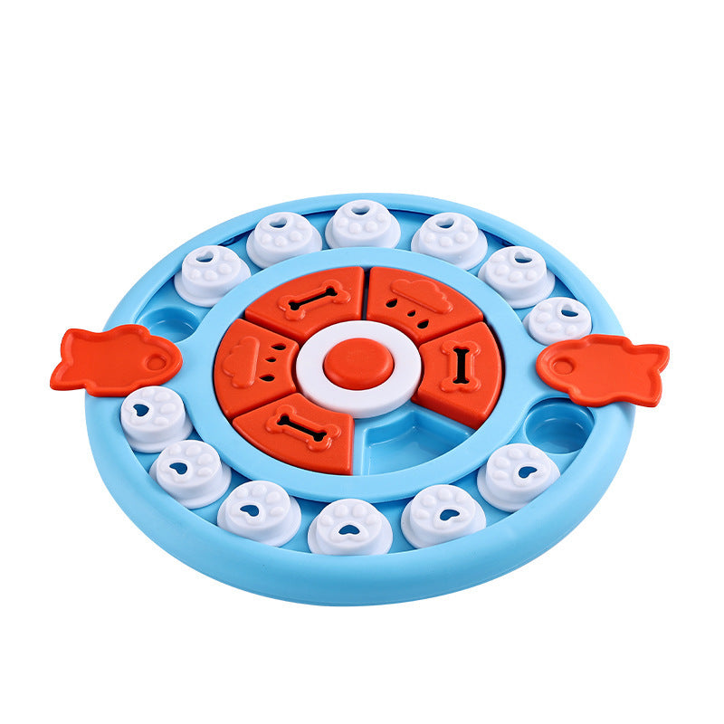 Interactive Slow Feeder Dog Bowl - Puzzle Toy for Pets - Korvel