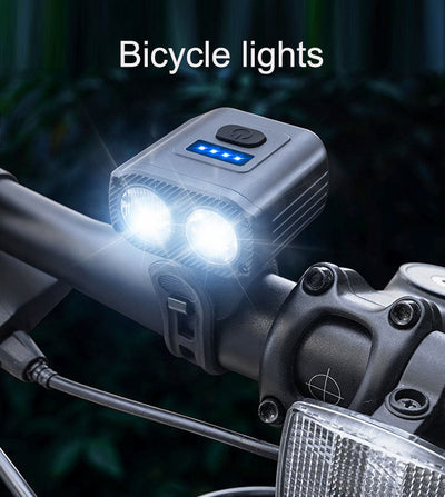 Éclairage de vélo haute luminosité avec chargement Type-C