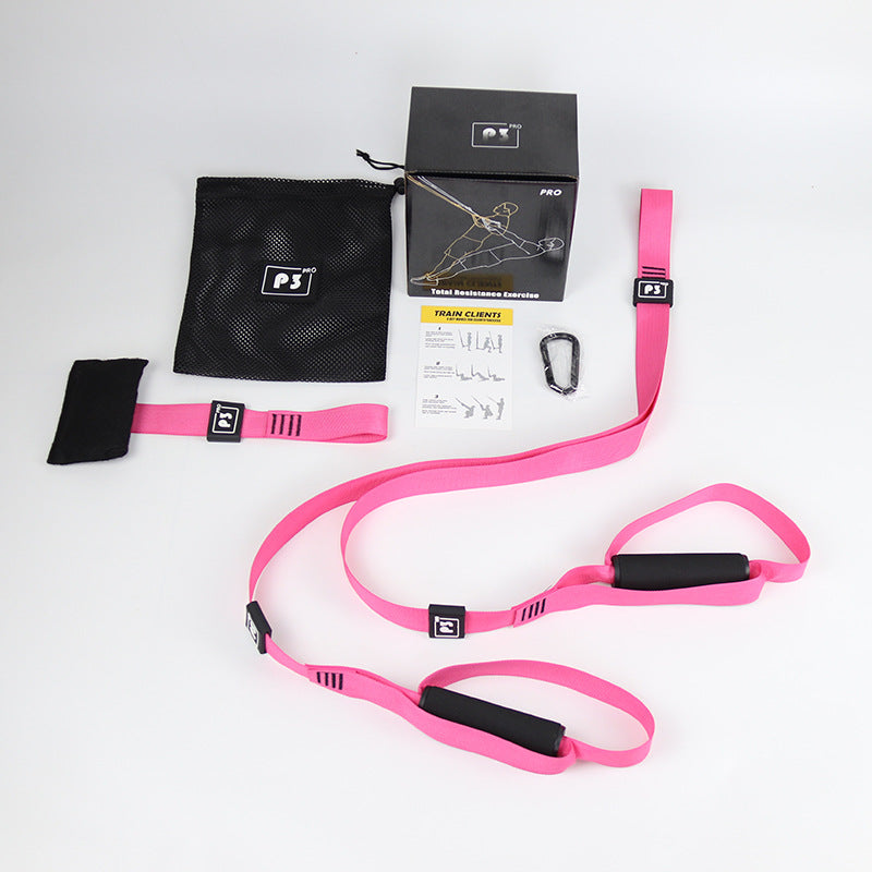 Suspension Training Strap - Adjustable, Wall Mount, Professional (TRX-style) - Korvel