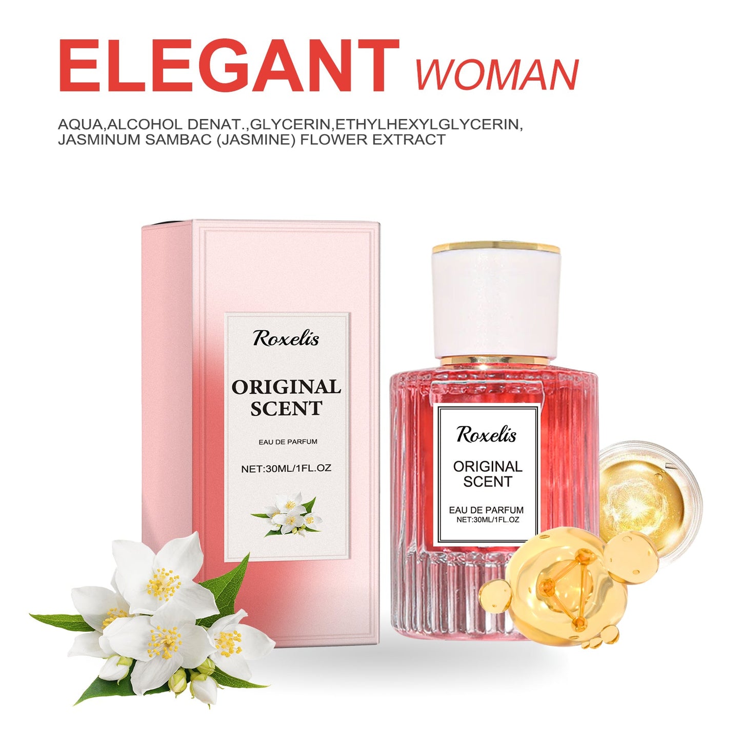 Jasmine Lady Pheromone Perfume - Delicate Elegance