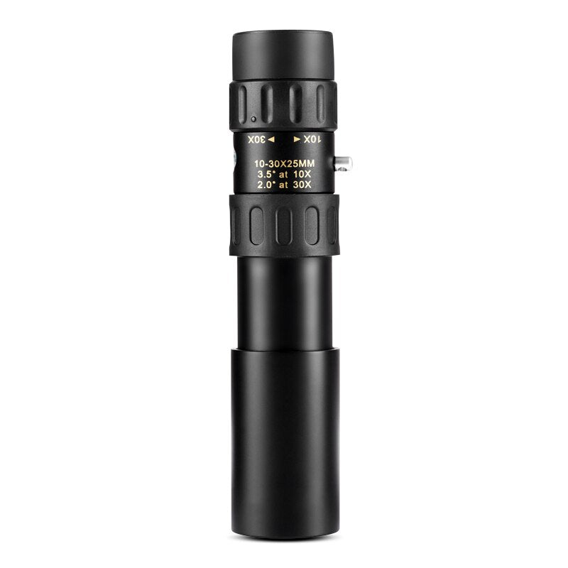 Original binoculars Nikula 10-30x25Zoom Monocular high quality Telescope Pocket Binoculo Hunting Optical Prism Scope no tripod - Korvel