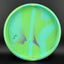 glO-G Arowana - Seafoam Disc Golf Putter