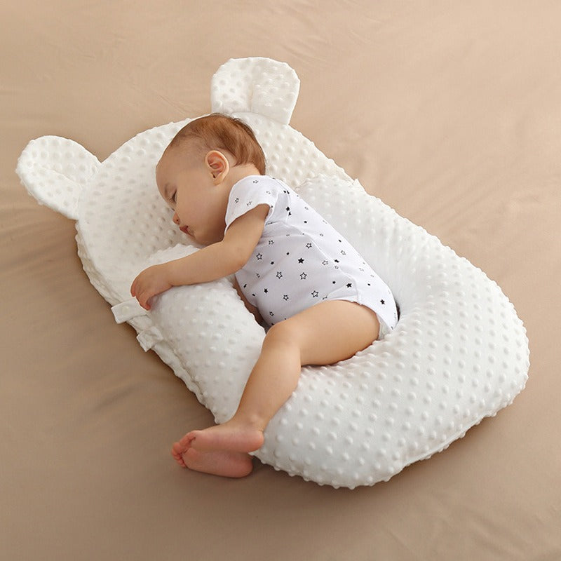 Baby anti-spitting up milk slope pillow anti-overflow choking milk baby pillow newborn slope pad - Korvel