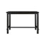 Conjunto de Comedor de Altura de Mostrador TREXM de 5 Piezas en Espresso y Beige