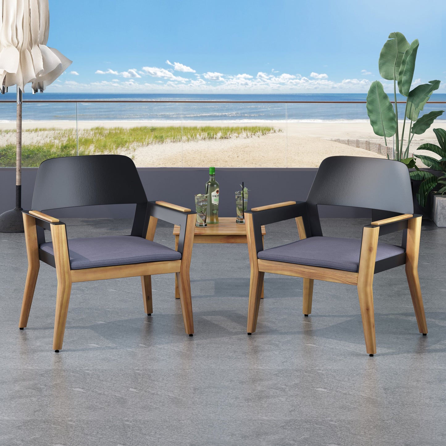 SOHO CLUB CHAIR MP2 (set of 2) - Korvel