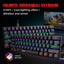 Mechanical 61 keyboard wired blue axis office keyboard gaming gaming illuminated RGB mechanical keyboard - Korvel