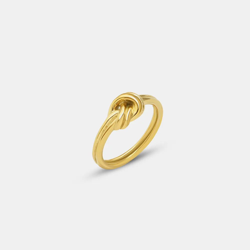 Titanium Steel Knot Ring - Korvel