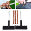 Car Tire Repair Tool Kit For Tubeless Emergency Tyre Fast Puncture Plug Repair Block Air Leaking For Car/Truck/Motobike - Korvel