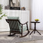 Chaise Berçante en Tissu Tissé de Style Mid-Century Moderne