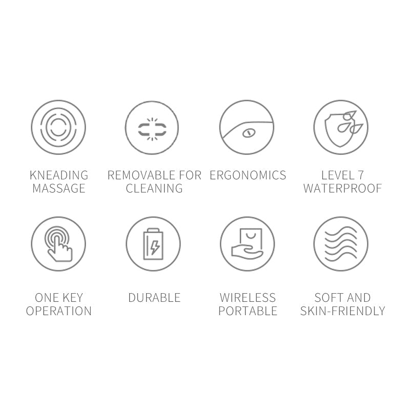 Head massager rechargeable head massager electric 3D scalp massager multifunctional head physiotherapy instrument - Korvel