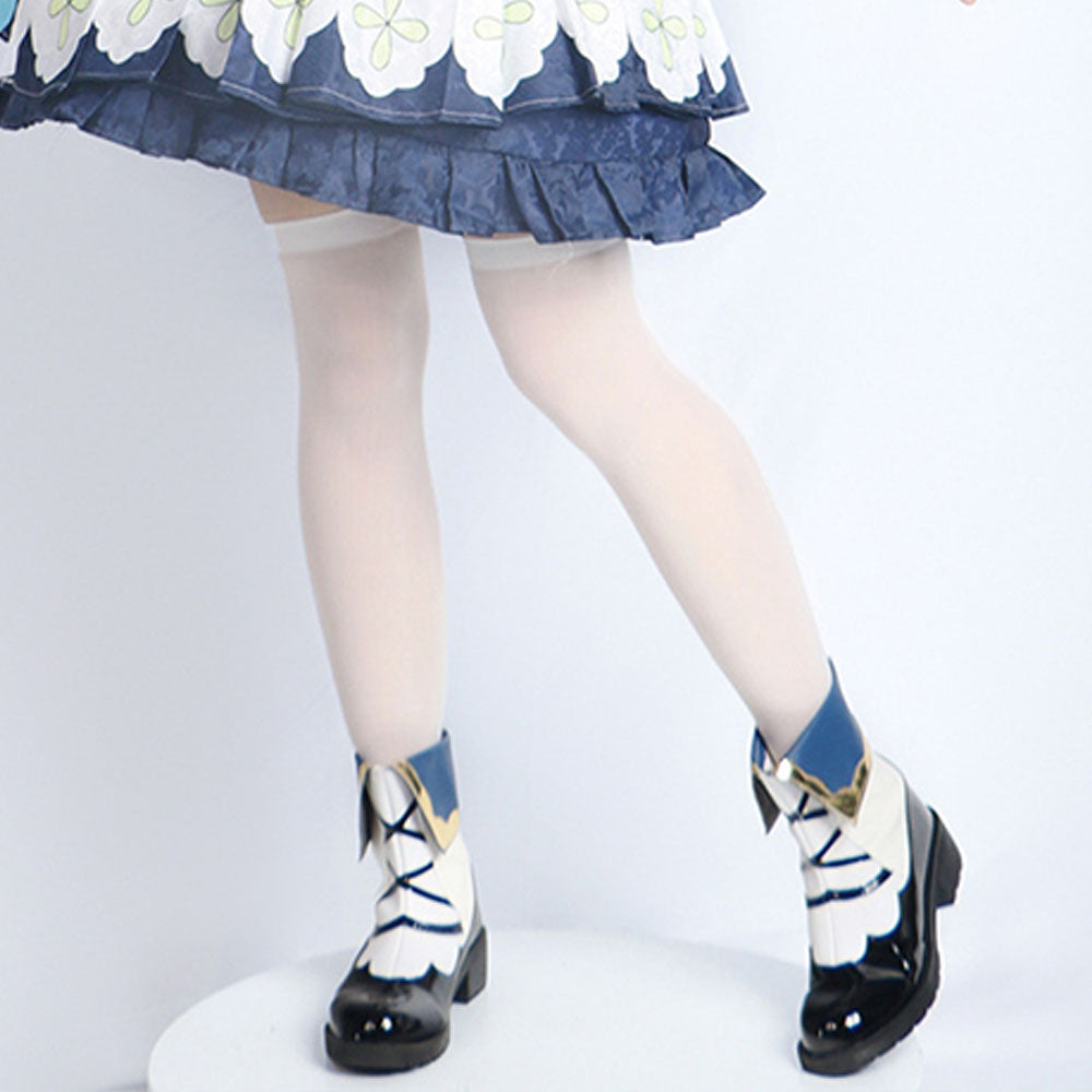 Genshin Impact cosplay animation clothing anime game Luoli girl Mond Barbara cos clothing matching shoes - Korvel