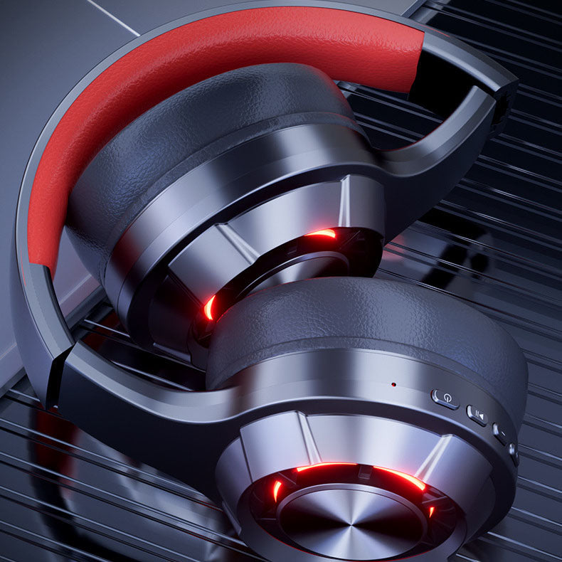 LED Illuminated Wireless Bluetooth Headset for Esports