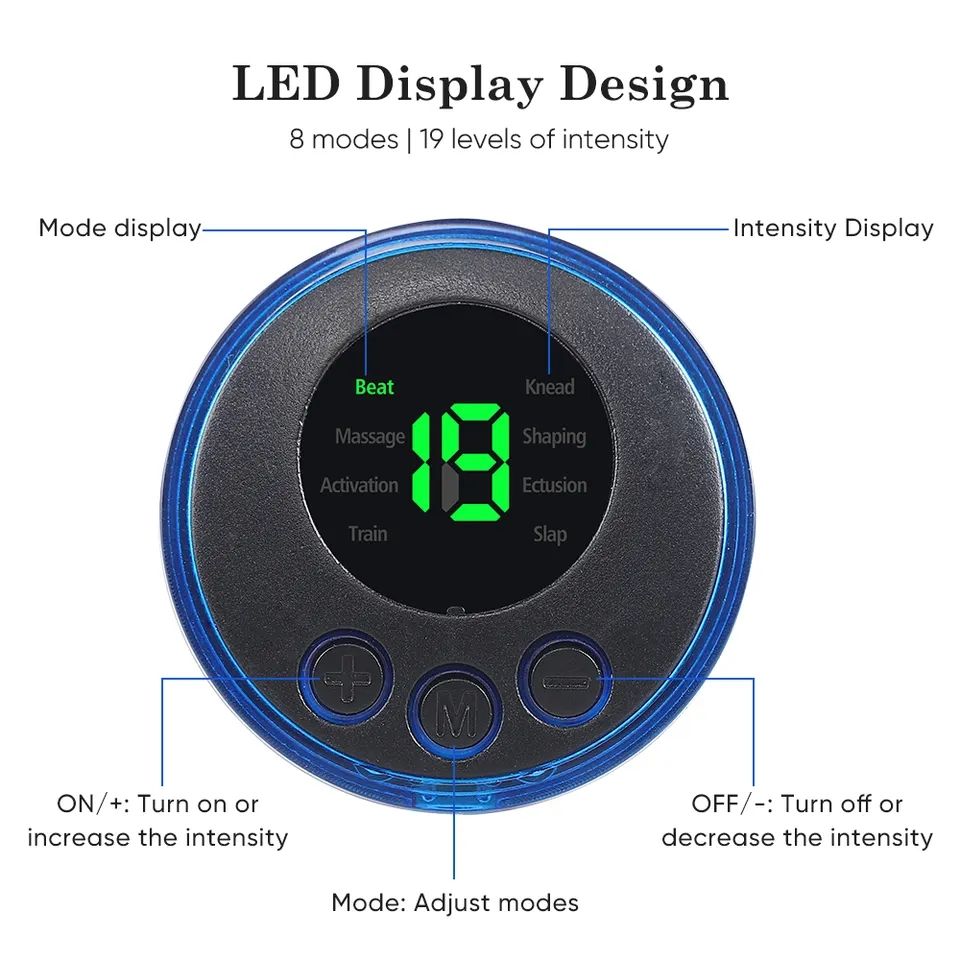 Hot Products Massage Pad Feet Muscle Stimulator Massage Mat Heated Electric Foot Massager For Old People - Korvel