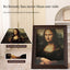 3D Mona Lisa Cat Scratcher with Removable Oil Painting Frame - Korvel
