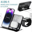 15W Four-in-One Wireless Charging Clock with LED Display