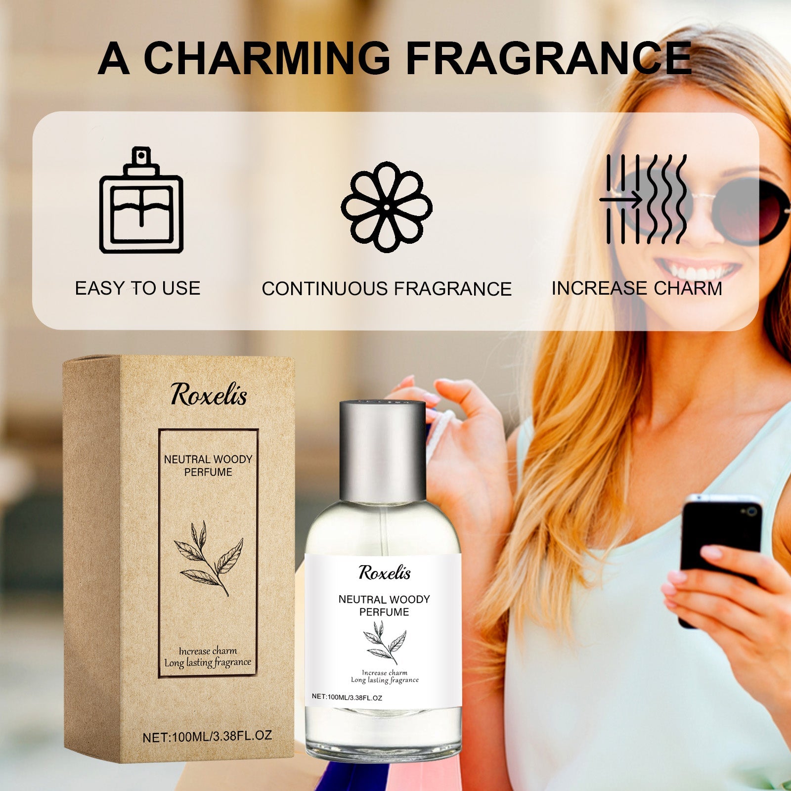 Neutral Wood Perfume Fresh Neutral Light Lasting Wood Tobacco Fragrance Fragrance For Men And Women - Korvel