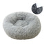 Dog bed, removable and washable round plush pet bed, cat bed, warm pet supplies, dog bed, pet bed, pet mat - Korvel