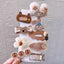 Clip de Pelo de Peluche Adorable para Niñas - Accesorio de Otoño e Invierno