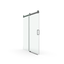 Elan 56 to 60 in. W x 76 in. H Sliding Frameless Soft-Close Shower Door with Premium 3/8 Inch (10mm) Thick Tampered Glass in Matte Black 22D01-60MB - Korvel
