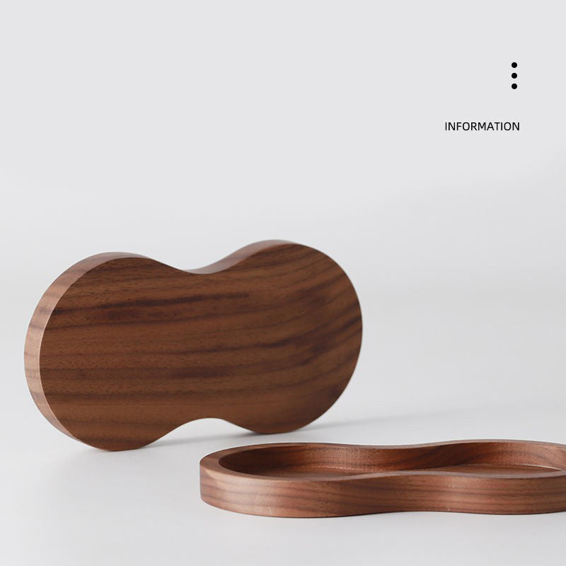 Walnut Round Base Pressing Hammer Storage Rack - Korvel