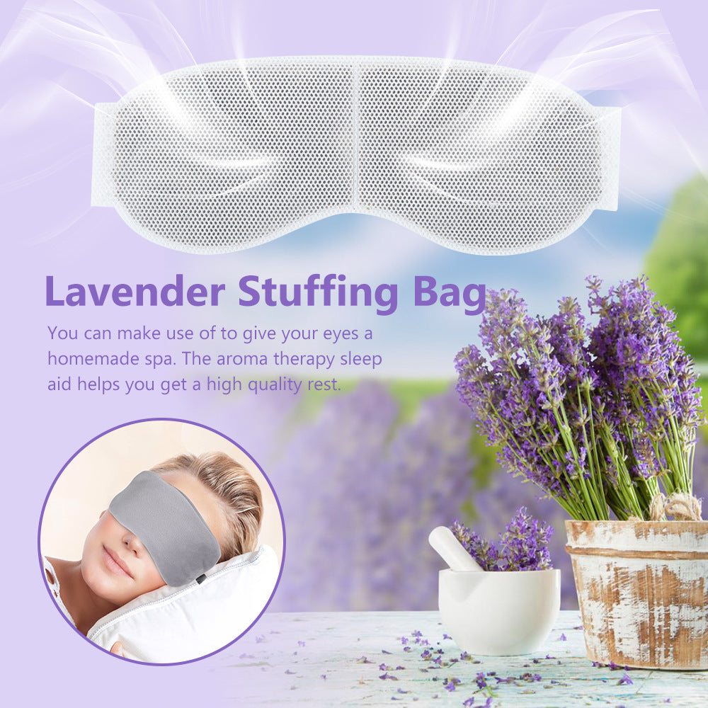 Lavender Steam Hot Compress Eye Mask USB Constant Temperature Cold And Hot Compress Shading Eye Mask - Korvel