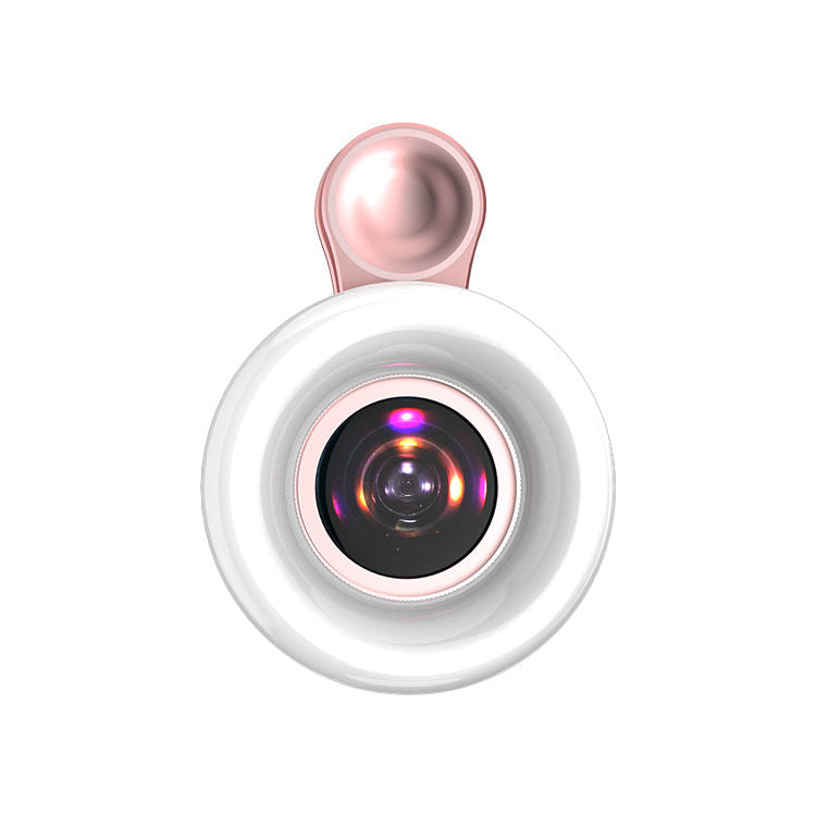Mobile Phone Lens 15x Macro Lens Beauty Shooting Eyelashes Nails Make-Up Makeup Photo Fill Light LQ190 - Korvel