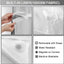 Rideau de douche à double couche SnapLiner