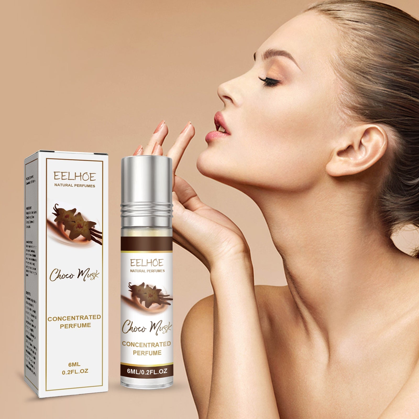 Essential Oil Perfume Long-Lasting Light Fragrance Natural Fresh Portable Neck Wrist Behind Ear Couple Dating Perfume - Korvel